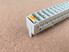 10 pairs 2-pole over-voltage protection magazine for LSA module, without GDT arrester