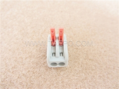 412 compact electrical splicing connector, 2-wire, 0.08-2.5mm² conductor
