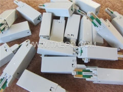 1 pair MDF protector for LSA module, against over-voltage over-current protection