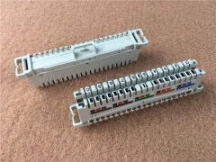 10 pairs LSA connection module with color label