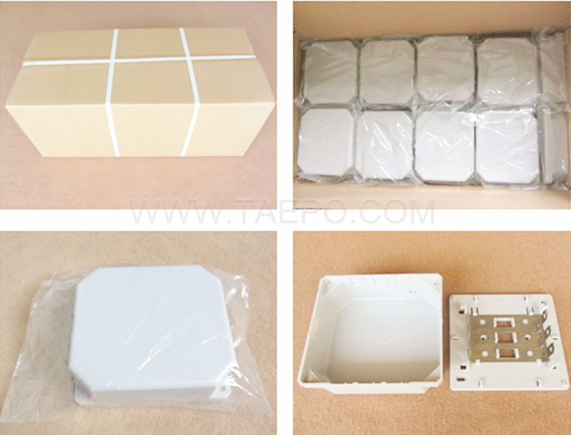 Packing pictures for Indoor 30 pairs distribution point box for LSA module