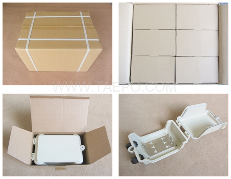 Packing pictures for Outdoor 30 pairs distribution point box for LSA module
