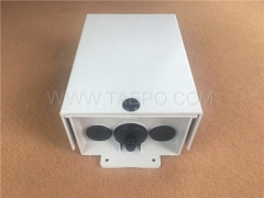 Outdoor 30 pairs connection box 1B 11 for LSA module, 250x175x111mm, RFP housing, snap-on locking, with back mount frame, without LSA module, without carved logo, with lock