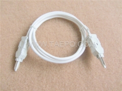 2-pole connection cord, LSA test plug to LSA test plug