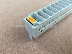 10 pairs 3-pole over-voltage protection magazine for LSA module, without GDT arrester