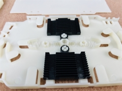 Sample Free 24 fibers plastic Fiber optic splice cassette from China Manufacturer TAEPO for Sale