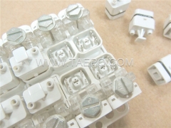 10 pair dropwire STUB terminal block with 3m cable, without protection, grease filled