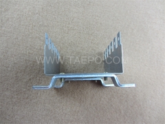 10 pairs LSA back mount frame, 6 ways, narrow bays cable heads 80