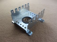 10 pairs LSA back mount frame, 6 ways, narrow bays cable heads 80