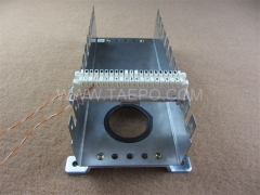 10 pairs LSA back mount frame, 11 ways, narrow bays cable heads 80