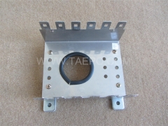 10 pairs LSA back mount frame, 6 ways, narrow bays cable heads 80