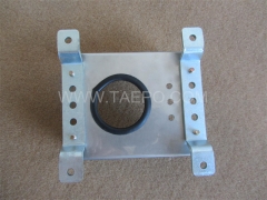 10 pairs LSA back mount frame, 6 ways, narrow bays cable heads 80