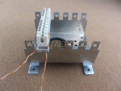 10 pairs LSA back mount frame, 6 ways, narrow bays cable heads 80