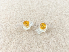 UY butt connector, 2-wire, 0.4-0.7mm conductor, max insulation 1.52mm, single pin, gel filled