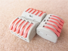 415 compact electrical splicing connector, 5-wire, 0.08-2.5mm2 conductor