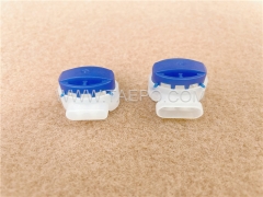314 self-stripping electrical connector, 3-wire, AWG22-14 conductor, max insulation 3.8mm, dual pins, gel filled