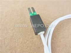 2-pole HW connection cord, test plug to test plug, 1.5m