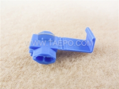 560 run & tap connector, 2-wire, AWG18-14 conductor, single pin, blue