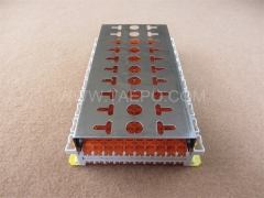 10 pairs QCS cross connection terminal block, gel filled