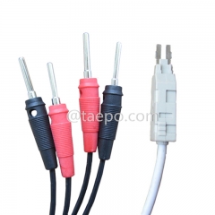 4-pole test cord, LSA test plug to banana plug, 1.5m