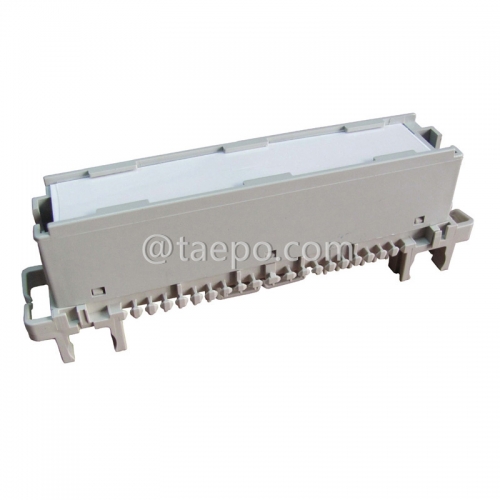 10 pairs module label holder for LSA profile mounting rack