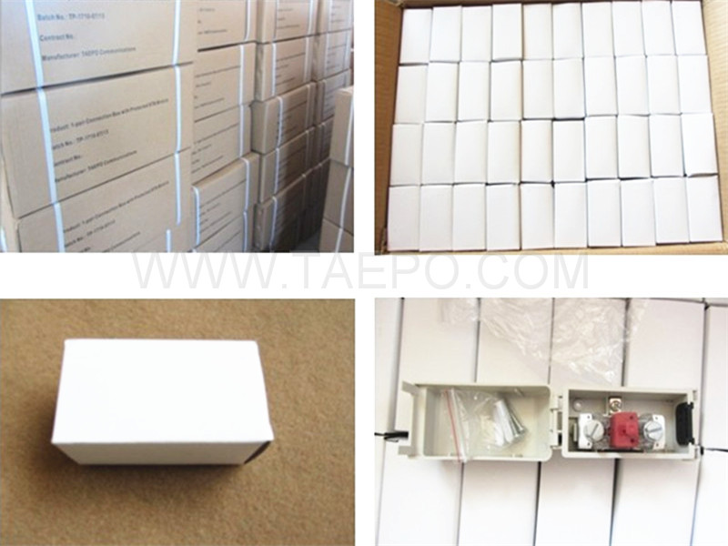 Packing pictures for Outdoor 1 pair subscriber connector unit for STB module with over-voltage protection