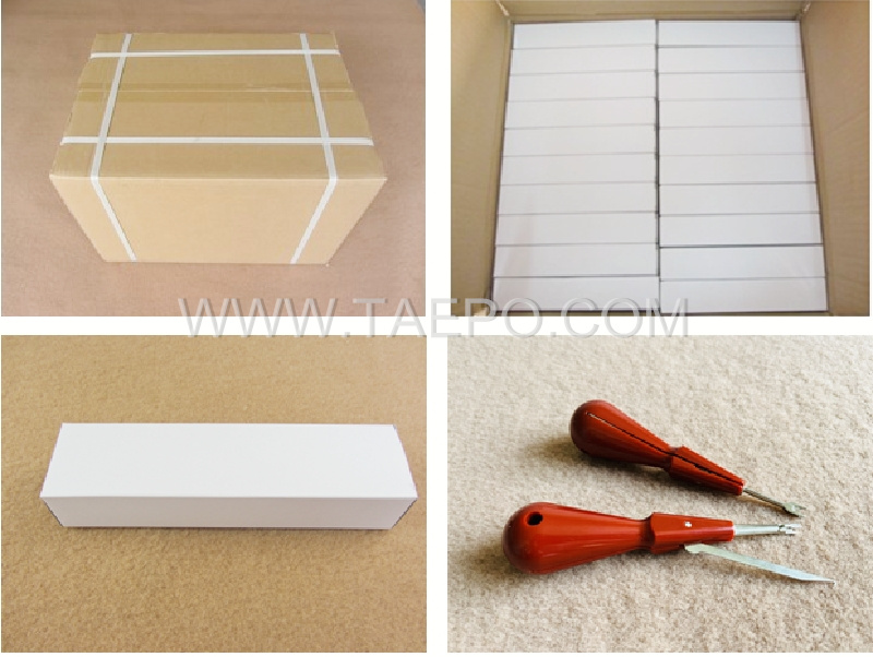 Packing pictures for Standard insertion tool, integral pulling hook