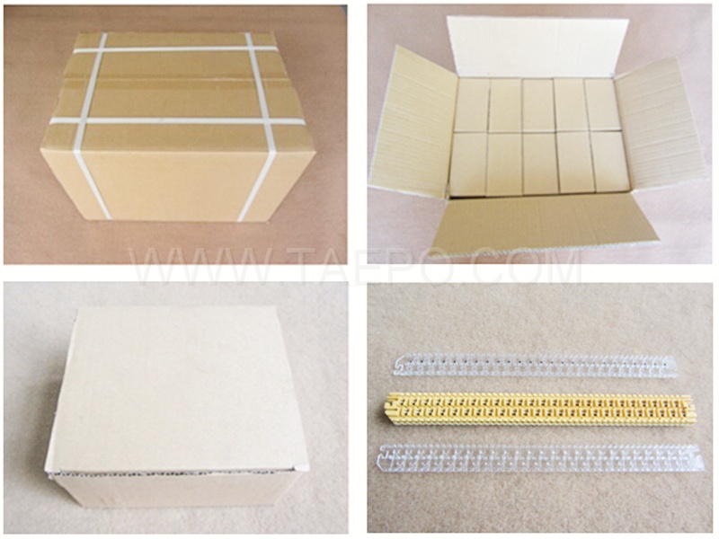 packing picture for 25 pairs dry straight splicing module