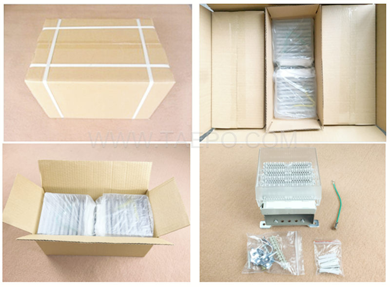 Packing Pictures for 50 pairs LSA connection block