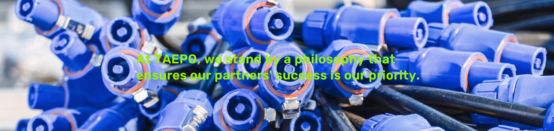 At TAEPO, we stand by a philosophy that ensures our partners' success is our priority.