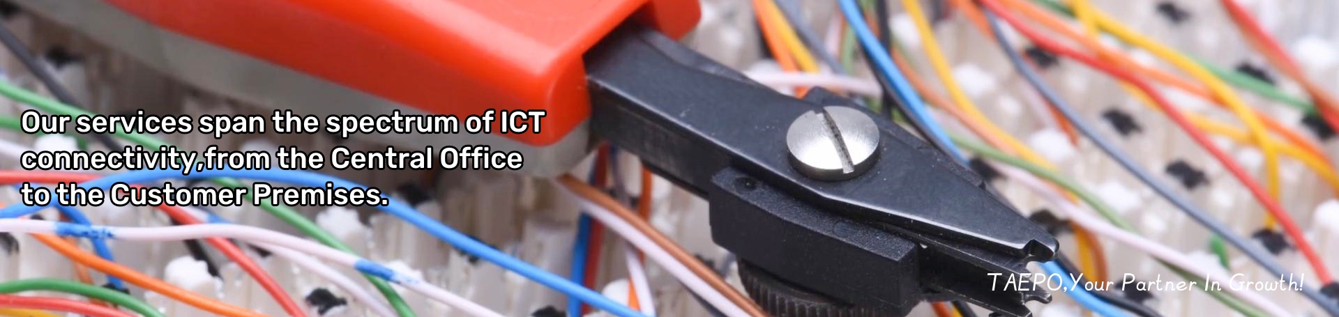 Our services span the specturm of ICT connectivity, from the Central Office to the Customer Premises.