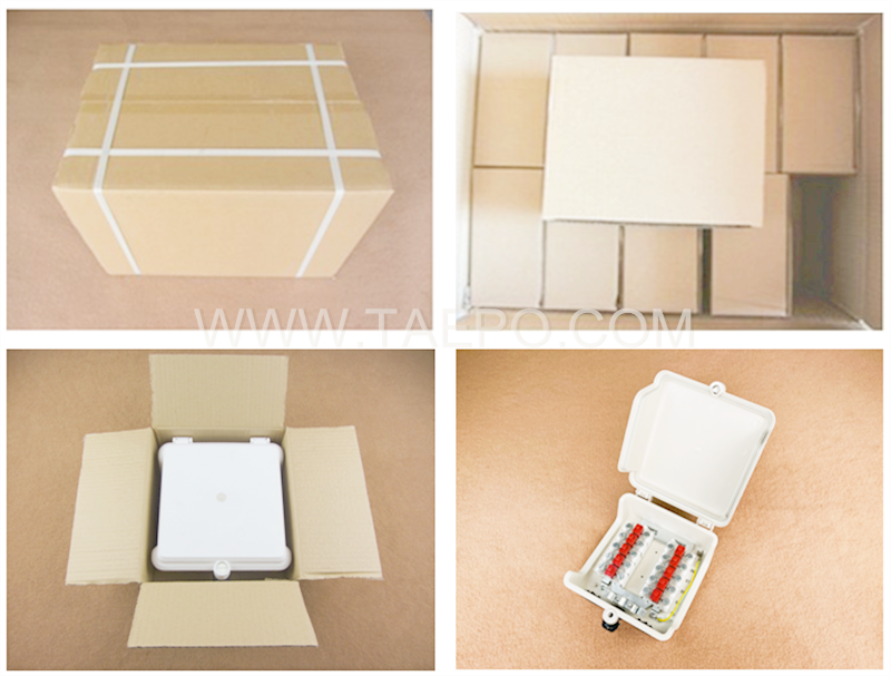 Packing pictures for Outdoor 10 pairs distribution point box for STB module with over-voltage protection