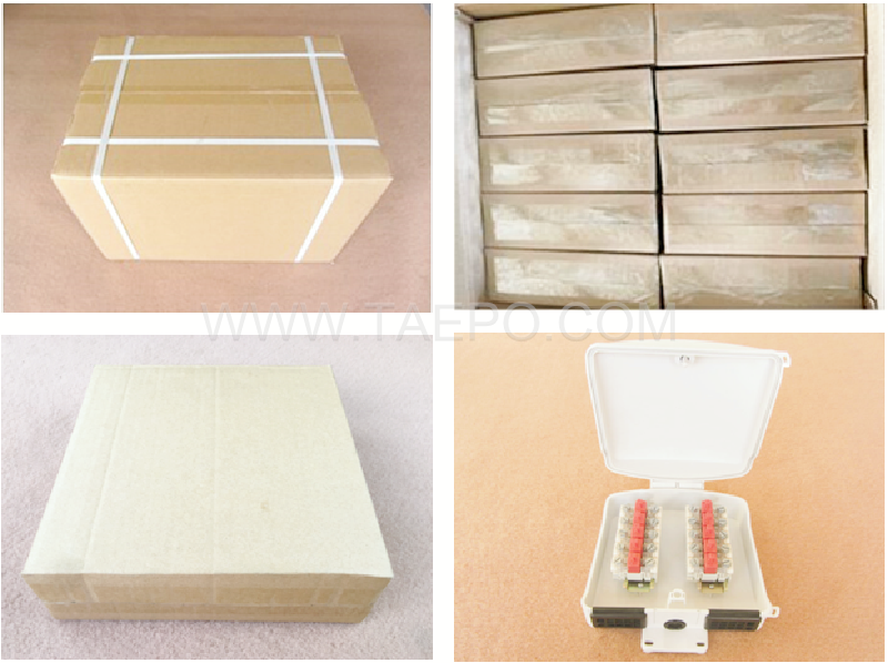 Packing pictures for Outdoor 10 pairs terminal box for STB module with over-voltage protection