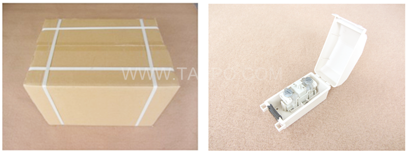 Packing pictures for Outdoor 1 pair subscriber connector unit for STB module