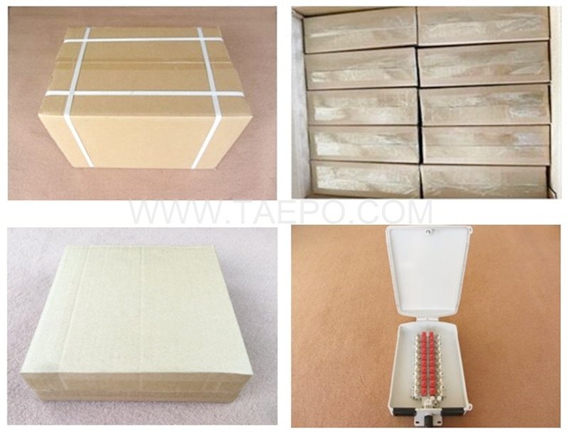 Packing pictures for Outdoor 20 pairs terminal box for STUB module with over-voltage protection