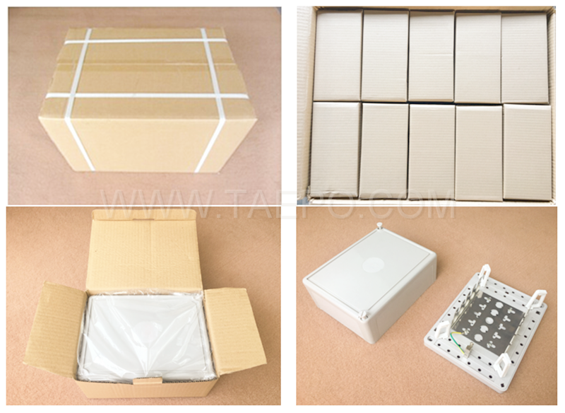 Packing pictures for Indoor 50 pairs distribution point box for LSA module