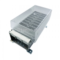 100 pairs LSA connection block, with label holder, earth wire, mounting accessories