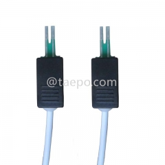 2-pole HW connection cord, test plug to test plug, 1.5m