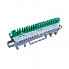 10 pairs super compact profile connection module