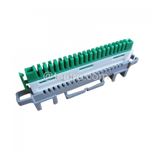 10 pairs super compact profile connection module