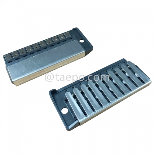 5 pairs over-voltage protection magazine for MDF disconnection block 71 #TP-1401-100, with 2 pole GDT arrester