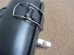 Copper aerial closure, horizontal type, mechanical sealing, max 400 pairs, ø90x560mm, 3 inlets and 3 outlets