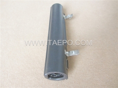 Copper aerial closure, horizontal type, mechanical sealing, max 50 pairs, ø64x348mm, 2 inlets and 2 outlets