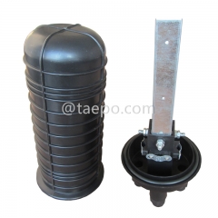 Copper dome closure, vertical type, mechanical sealing, max 400 pairs, ø140x435mm, 2 inlets and 2 outlets