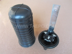 Copper dome closure, vertical type, mechanical sealing, max 400 pairs, ø140x435mm, 2 inlets and 2 outlets