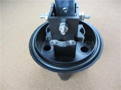 Copper dome closure, vertical type, mechanical sealing, max 400 pairs, ø140x435mm, 2 inlets and 2 outlets