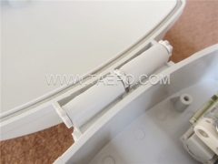 Outdoor 10 pairs terminal box for STB module, 257x204x90mm, screw snap locking, plastic housing, with STB module with over-voltage protection