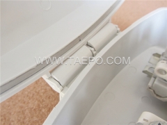 Outdoor 20 pairs terminal box for STB module, 350x204x90mm, screw snap locking, plastic housing, with STB module without protection