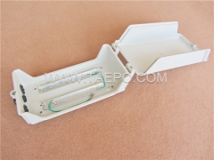 Outdoor 20 pairs distribution point box for STB module, 350x188x111mm, key locking, plastic housing, with STB module without protection