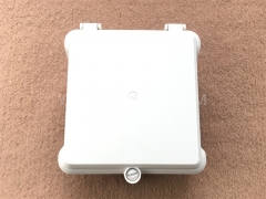 Outdoor 10 pairs distribution point box for STB module, 195x191x81mm, key locking, plastic housing, with STB module without protection